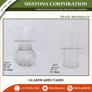 Énorme Collection de Rond Vases à Fleurs En Verre - Product Image 2