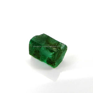 พลอยมรกตโคลอมเบียดิบ รูปทรงอิสระ 7x6 มม. 3.05 กะรัต อัญมณีธรรมชาติสำหรับทำเครื่องประดับ IG9937 - Product Image 2