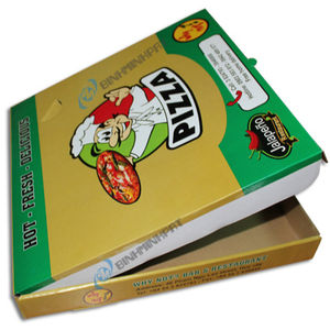 Boîte à Pizza Personnalisé Ondulé Papier BOX0362018 BMP-PAPERBOX Alimentaire Emballage Accepter Offset / Flexo Logo du Client CMJN - Product Image 1