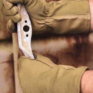 ถุงมือยุทธวิธี ถุงมือยุทธวิธีหนัง ถุงมือนักบินยุทธวิธีสไตล์ Nomex - Product Image 4