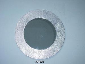 Marco de espejo de madera de aluminio martillado para decoración del hogar, espejo redondo de pared para decoración del hogar - Product Image 6