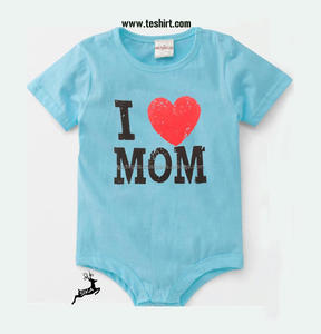 Pelele de algodón orgánico de primera calidad para bebés, ropa personalizada de manga corta para recién nacidos, india, 100% - Product Image 2