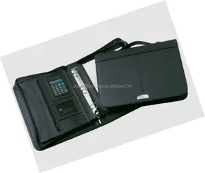Wholesale Multifunctional A4 <b>Folder</b> Business PU Leather <b>File</b> <b>Folder</b> - Product Image 1