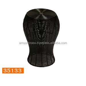 Table d'appoint de lit au fini doré de l'Inde Nouveau design fait à la main Table basse en métal de forme ronde pour le salon - Product Image 3