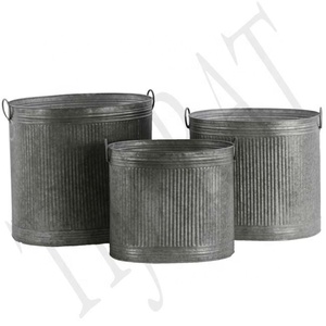<b>GALVANIZED</b> TUB / METAL WINE <b>BUCKET</b> - Product Image 3
