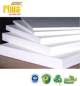 PVC WPC <b>Foam</b> Board Sheet White 25mm Thick 0.6 G/cm3 Density Non Toxic Celuka Panels for Advertising Use - Product Image 2