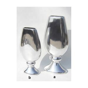 FLORERO DE DISEÑO COSTERO DE ALUMINIO Y HIERRO DE METAL PULIDO CON ESTILO para DECORACIÓN DEL HOGAR Y LA BODA ECOLÓGICO - Product Image 4