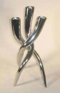 Metal <b>Taper</b> <b>Candle</b> Holder Antique for Wedding Center Table Decoration - Product Image 5