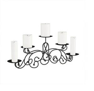 Nuevo diseño de candelabros de boda con forma de corazón, centro de mesa para decoración del hogar, decoración de oficina, decoración de boda - Product Image 3