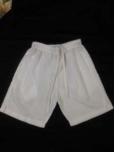 Short blanc de fitness pour hommes tissu très fin de haute qualité entièrement personnalisé - Product Image 6