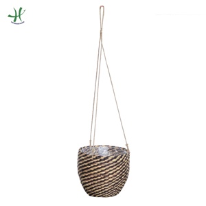 Nouveau panier suspendu en jacinthe d'eau - Product Image 2