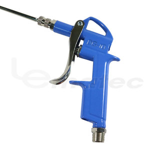 Kit de Pistola de Aire Lematec ZN-127 de 1/4 Pulgadas Azul con Boquilla Larga, Consumo de Aire de 1.54 CFM para Limpieza - Product Image 5