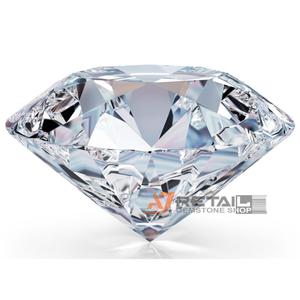 AJRETAIL Diamant synthétique blanc de 2,07 carats G VS1, taille brillant rond, certifié IGI, 7,6 mm, pierre précieuse non montée - Product Image 2