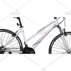 Vélo de montagne en acier à 21 vitesses pour femmes avec fourche à suspension et jantes à double paroi - Product Image 6