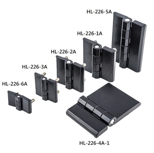 HL-226-2A แผงไฟฟ้าปรับอุปกรณ์ตู้สกรูบนโลหะผสมสังกะสีบานพับประตูอุตสาหกรรม - Product Image 5