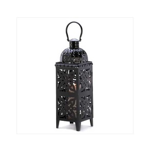 <b>Moroccan</b> Style Black Ramadan Lantern Metal Home/Office/Wedding <b>Decoration</b> - Product Image 1