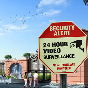 Glow in the Dark <span class=keywords><strong>Video</strong></span> di Sorveglianza Segno-CCTV di Sicurezza Alert-24 Ore di Sorveglianza di Tutte Le Attività Sono Controllati Segno - Product Image 6