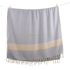 เพชรคลาสสิก Pestemal ผ้าขนหนูตุรกี Hammam Fouta - Product Image 1