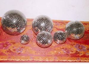 Bola de Discoteca Redonda de Mosaico, Decoración Navideña Colgante, Bola de Discoteca de Mosaico Personalizada para Fiestas - Product Image 3