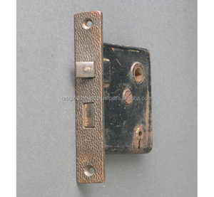 OMG Industries ชุดล็อคแบบมีร่องล็อคประตูเหล็กหล่อโบราณ - Product Image 3