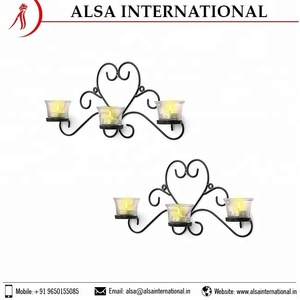 Proveedor de soporte de vela de metal de decoración antigua de boda a precio asequible disponible del exportador indio a un precio razonable. - Product Image 6