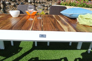 Juego de comedor de ratán para exteriores, muebles de mimbre de PE de Vietnam - Product Image 2