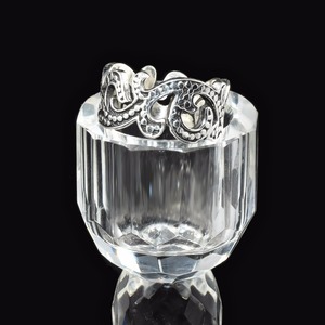 Anillo de Plata de Ley 925 liso con estilo, joyería de plata fina - Product Image 2