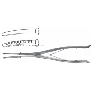 Dilatador uterino Wylie dentado suave con bloqueo 29cm ginecología de alta calidad Pakistán instrumentos médicos MAHERSI - Product Image 6