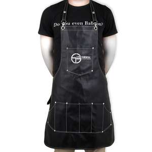 Capa de corte de pelo Biodegrad personalizada, peluquería, corte antiestático, cubierta de tela para peluquero, capas y delantales GUA - Product Image 1