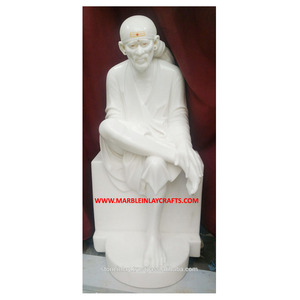 Handmade Marble Sai Baba Statue - Product Image 1