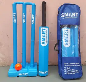 Set Tongkat Kriket/Set Mainan Pantai/Set Kriket Biru
