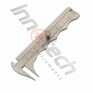 ג 'יימסון Caliper-בקנה מידה ניתוח מדידה וסימון מכשירים-9.5 Cm/פלסטיק-0-80 Mm-אורך 3-3/4''