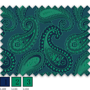 Tissu <span class=keywords><strong>de</strong></span> cravate en jacquard imprimé indien en gros <span class=keywords><strong>de</strong></span> Chine, imitation <span class=keywords><strong>soie</strong></span>, tissu <span class=keywords><strong>de</strong></span> cravate pour hommes - Product Image 6