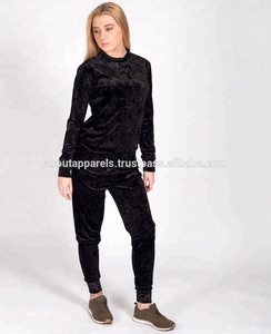 Nouveaux survêtements respirants bon marché personnalisés élégants Survêtements ajustés en velours à rayures latérales imprimés spécialement pour hommes - Product Image 5