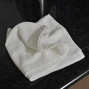 Cotton Bar Mops Quick-Dry Disposable Woven Plain Style for Home Sports Hotel <b>Airplane</b> Use Multi-Purpose for Adults - Product Image 2