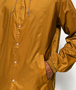 เสื้อแจ็กเก็ตกันน้ำสำหรับผู้ชายเสื้อแจ็กเก็ตกันน้ำมีกระดุมไซส์ใหญ่สำหรับฤดูหนาว - Product Image 4