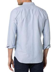 เสื้อเชิ้ตผู้ชายไซส์ใหญ่ ทรงเข้ารูป แขนยาว ผ้าป๊อปลิน สีพื้น สไตล์ลำลอง ระบายอากาศได้ดี เป็นมิตรกับสิ่งแวดล้อม แห้งเร็ว ผ้าฝ้าย 100% - Product Image 2