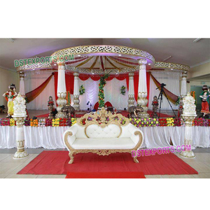 Indian Wedding Fiber Lotus Mandap Wedding Mandap Sale in India Wedding Mandap Decoration Mandap decor USA - Product Image 1