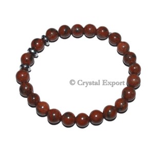 สร้อยข้อมือแจสเปอร์พลอยอินเดียซื้อออนไลน์จากอาเกตธรรมชาติ - Product Image 1