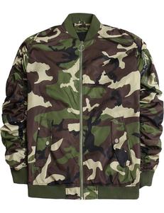 Chaqueta bomber de ante de cuero de diseño personalizado de moda de invierno para hombre - Product Image 3