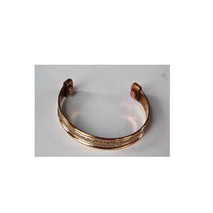 สร้อยข้อมือทองแดงแม่เหล็กแบบสามชั้น สวมใส่แล้วมีประโยชน์ต่อสุขภาพ สร้อยข้อมือบำบัดด้วยแม่เหล็ก - Product Image 5