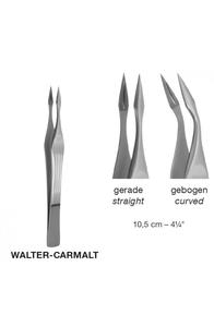 WALTER-CARMALT Splinter kẹp 10.5cm thẳng & cong Đức thép không gỉ mahersi - Product Image 3