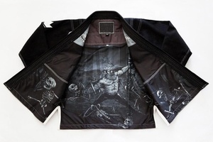 JIU-JITSU Gi unisex para adultos traje de entrenamiento de Jiu Jitsu de colores - Product Image 4