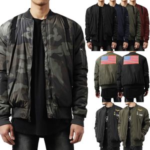 Mens BOMBER <b>JACKET</b> Flight MA-1 <b>Padded</b> Bomber <b>jacket</b>/Custom Patched bomber <b>jacket</b> - Product Image 3
