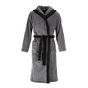 Peignoir à motif solide à manches longues en coton éponge de haute qualité 100% pour la vente en gros pour hommes en Inde avec des caractéristiques sans azo à séchage rapide - Product Image 5