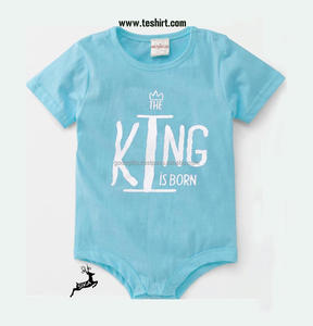 Mono de bebé unisex de diseño personalizado, de algodón orgánico, venta al por mayor, Tirupur, invierno, suave, con botones a presión, manga corta - Product Image 2