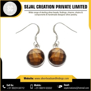 Boucle d'oreille en argent sterling 925 avec pierres précieuses pour cadeau de mariage-Prix d'usine - Product Image 6