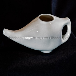 Pot de yoga Jal Neti en plastique pour nettoyage nasal et hygiène de l'Inde OEM, marque privée de haute qualité Inde - Product Image 2