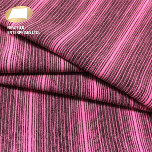 Tissu tricoté pour sous-vêtements, combinaison en nylon spandex à rayures deux couleurs, offre spéciale - Product Image 1