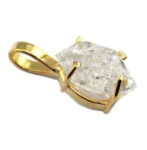 Herkimer-colgante de cristal hecho a mano para collar, joyería de diamante - Product Image 2